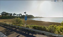 Figure EC-09J — Western/Eastern Views from I-5 Including the Pacific Ocean, Batiquitos Lagoon and Natural Coastal Landforms. For more information call (619) 688-6670 or email CT.Public.Information.D11@dot.ca.gov