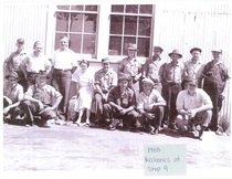 A photograph of the employees of Division 9 Shop 9 in 1933.