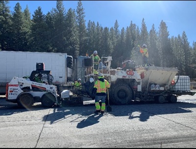 image of Caltrans workers