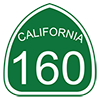 State Route 160 Sign