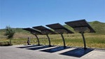 solar-powered electric vehicle stations at Camp Roberts and Shandon Rest Areas