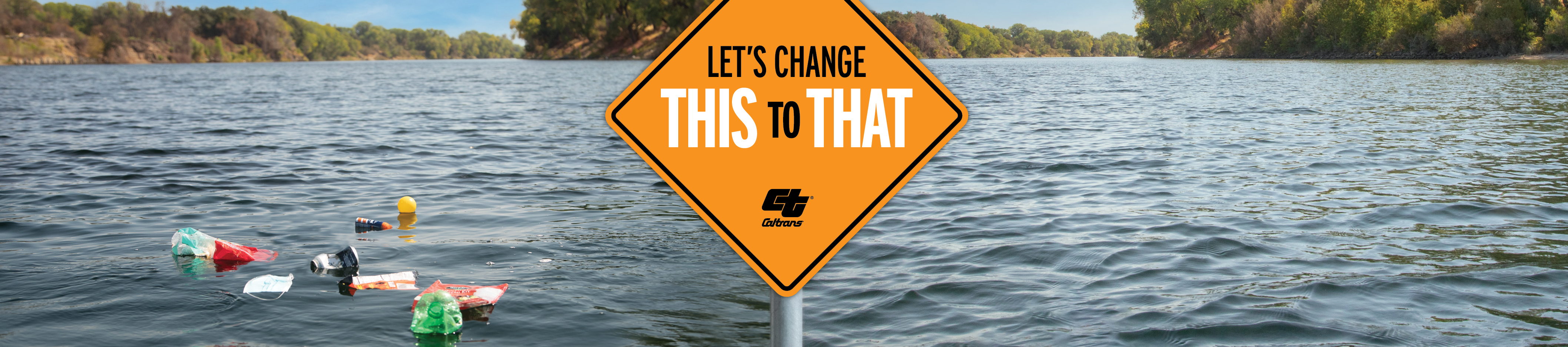 Let's Change This To That - stormwater pollution reduction campaign