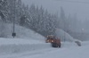 More than nine feet of snow fell over Donner Summit in a seven-day span in early January.