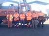 (Left to right): Tony Rodriguez, David Leivas, Dario Escamilla, Angel Maldonado, John Bedolla and Albert Gonzalez from the San Bernardino Metro Crew, were commended for quickly repairing a fence along State Route 210 near a San Bernardino neighborhood.