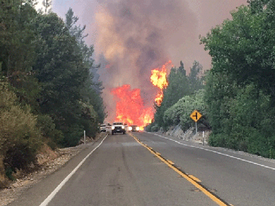 The Carr fire burned much of State Route 299 east of Trinity Damn Boulevard to Quartz Hill Road within the city limits of Redding.