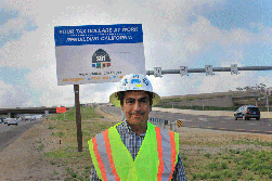 Caltrans Resident Engineer Mehrdad “Mehi” Nabizadeh got this “Hats Off” for responding quickly to a public concern. Mehi is a 20-year Caltrans veteran who leads a team of engineers on several construction projects, including a SB1 Pavement Rehabilitation contract on SR-78 from Escondido to Julian and through Santa Ysabel.
