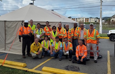Caltrans employees who went to Puerto Rico