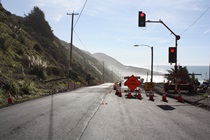 Although the damage near Big Sur gets most of the attention, there are parts of SR-1 above San Francisco that battle erosion, too.