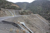 Erosion concerns prompt Caltrans to protect roadways with culverts and shoring, as evidenced here south of Coulterville on SR-49.