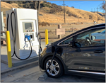 EV fast charger in Central California