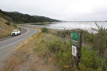 Tomales Bay keeps drivers, or at least their passengers, enchanted off State Route 1 in Point Reyes National Seashore.