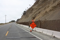 Throughout the roadway's coastal path, Caltrans has taken several steps to shore up Highway 1 and protect it from rock slides.