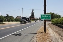State Route 180 rolls through Rolinda, a Central Valley that has relatively few residents and evidently isn;t too high, either.