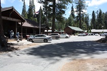 Grant Grove Village, the gateway to Kings Canyon National Park, contains a visitors center, general store, lodging options, campgrounds and trails.