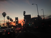 Sunset Boulevard at sunset (Photo by Ben Roxton)