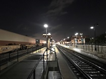 Metrolink train station in Glendale (Photo by Lauren Wonder)
