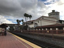 Metrolink train station in Santa Ana (Photo by Lauren Wonder)