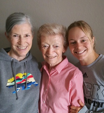 From left, Tracy Harrison, Renee Palmer and Krysta Palmer