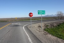 At this point, more of less midway along the north-south Highway 45, the roadway joins forces with the far-busier State Route 20,