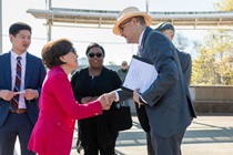 Rep. Doris Matsui was a special guest at a late-March Clean California ceremony in Sacramento's Robert T. Matsui Waterfront Park.