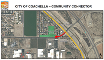 The portion of Coachella to be beautified by Clean California projects