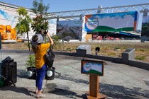 Caltrans and local officials participated in an April 6 Clean California event at the 5th Street Nursery in San Francisco.