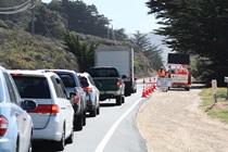 Like it or not, road construction is a fact of life along a coastal highway whose footing sometimes needs restoration.