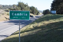 State Route 1 runs past Cambria, a charming Central Coast town a half-hour or so south of Hearst Castle.