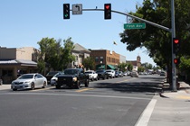 A few miles northeast of Modesto, State Route 108 takes its time going through another Central Valley town, Oakdale.