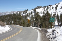 More mountains are ahead for eastbound motorists fresh over Sonora Pass, but the Eastern Sierra descent is comparatively short.