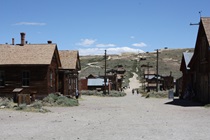 Bodie is open all year. However, because of the high elevation (8375 feet), it is accessible only by skis, snowshoes or snowmobiles during winter months.  