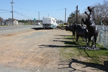 Animal sculptures are also part of the roadside scene on State Route 20 between Marysville and Grass Valley.