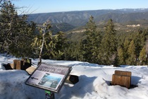Here's the second vista point along State Route 20 between Nevada City and its junction with Interstate 80.