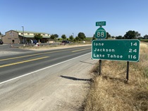 Soon after Lockeford, State Route 88 breaks free from Highway 12 and continues northeast toward Jackson.