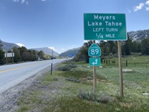 Many travelers from points east and west veer north on SR-89 to access U.S. Highway 50, which links Sacramento and Lake Tahoe.