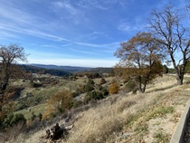 As the roadway gains elevation east of Placerville, views to the south are charmingly bucolic -- especially on sunny days.