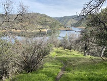 As State Route 120 makes its way past Chinese Camp toward Yosemite, a vista point allows travelers to stop and gaze out over Don Pedro Reservoir.