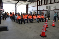 District 9 Workers' Memorial ceremony, Mojave