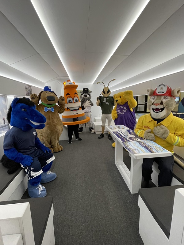 “Transportation Mascot Day” at the State Fair