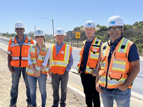 State Route 217 Bridge Replacement at San Jose Creek in Santa Barbara County.