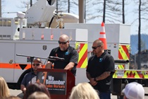 District 2 workers memorial ceremony in Redding