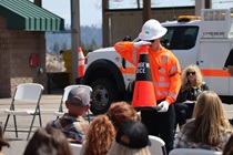 District 2 workers memorial ceremony in Redding