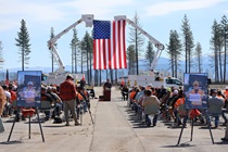 District 2 workers memorial ceremony in Redding