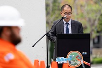 District 8 workers memorial ceremony in San Bernardino