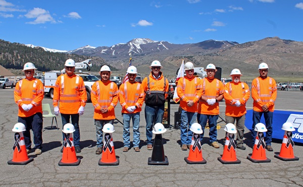 District 9 workers memorial ceremony in Bishop