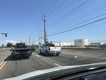 A Del Monte processing plant -- ketchup on your fries, anyone? -- sits just south of SR 132 as it passes through Modesto.