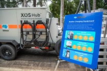 To help celebrate and promote National Drive Electric Month (Sept. 12-Oct. 12), a nationwide celebration to raise awareness of the many benefits of all-electric and plug-in hybrid cars, trucks, motorcycles, and more, Caltrans displayed some of its e-fleet on Oct. 1 near the Capitol's west steps. (Headquarters photos by John Milne and Scott Lorenzo)