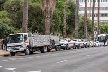 To help celebrate and promote National Drive Electric Month (Sept. 12-Oct. 12), a nationwide celebration to raise awareness of the many benefits of all-electric and plug-in hybrid cars, trucks, motorcycles, and more, Caltrans displayed some of its e-fleet on Oct. 1 near the Capitol's west steps. (Headquarters photos by John Milne and Scott Lorenzo)