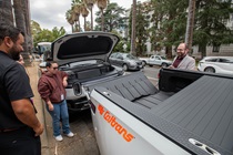 To help celebrate and promote National Drive Electric Month (Sept. 12-Oct. 12), a nationwide celebration to raise awareness of the many benefits of all-electric and plug-in hybrid cars, trucks, motorcycles, and more, Caltrans displayed some of its e-fleet on Oct. 1 near the Capitol's west steps. (Headquarters photos by John Milne and Scott Lorenzo)