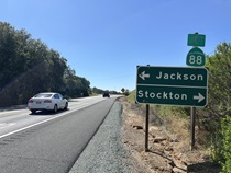 Sights you'll encounter on State Route 104, from Galt to Volcano